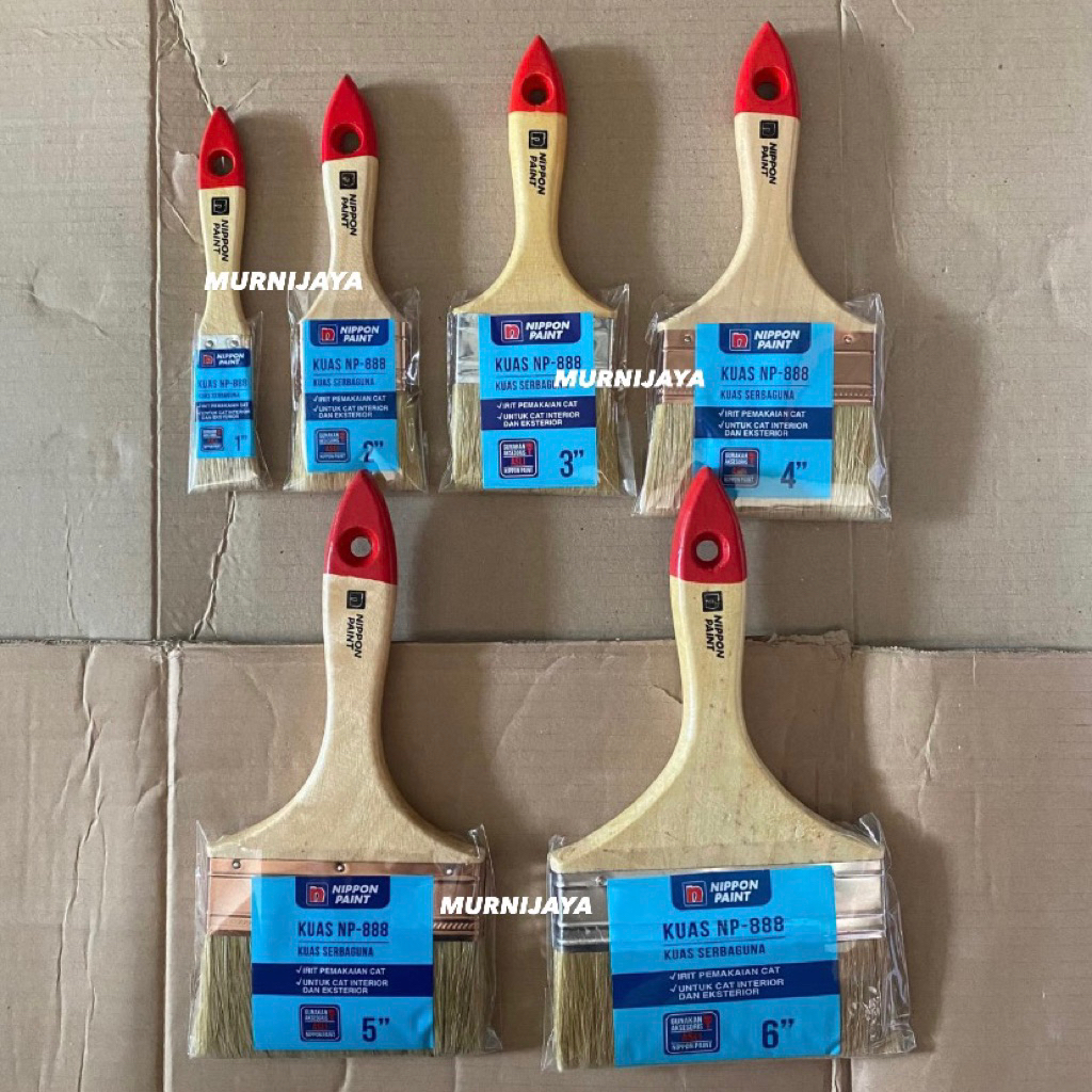 NIPPON PAINT NP888 KUAS CAT SERBAGUNA SEMUA UKURAN