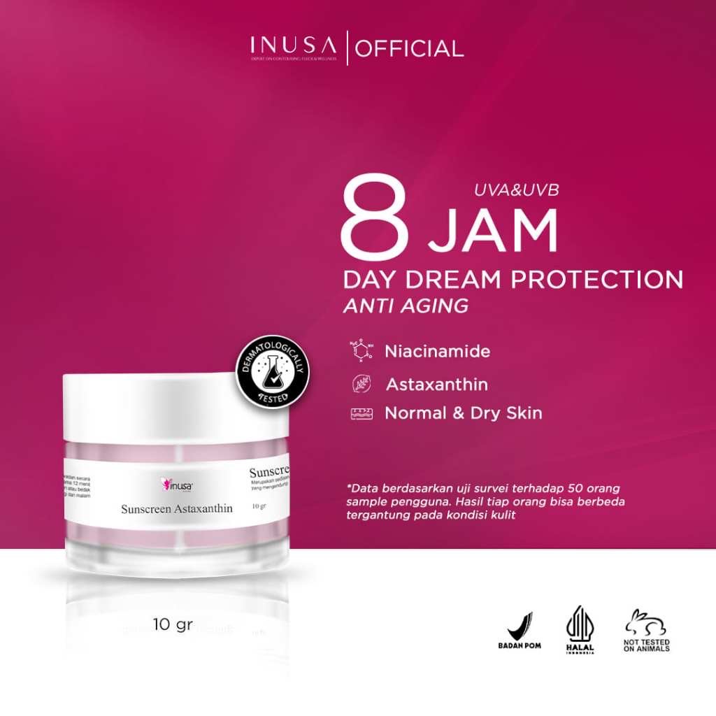 Sunscreen Inusa with Astaxanthin (PP01)