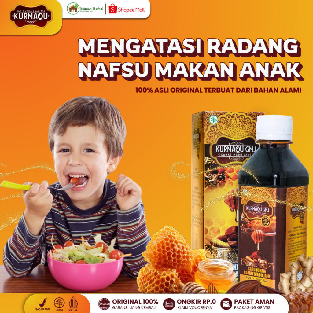 Vitamin Penambah Nafsu Makan Anak | Penggemuk Badan Anak | Obat Gemuk | Vitamin Penambah Berat Badan