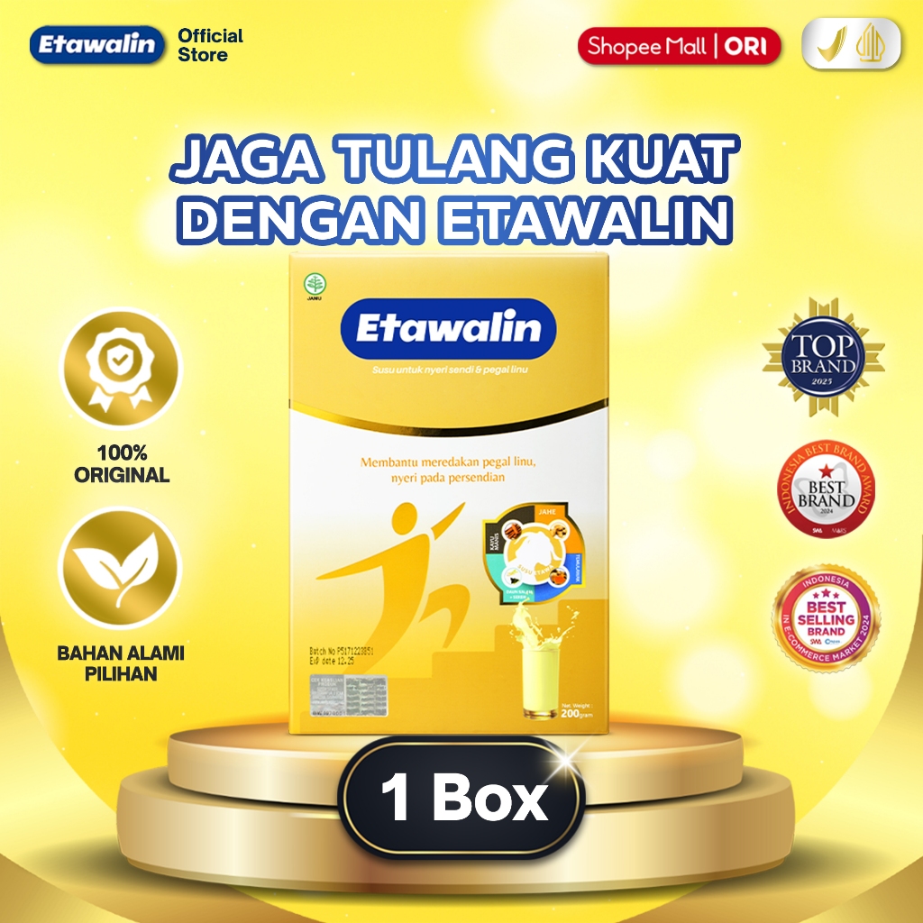 Susu Etawalin - Memperkuat Tulang & Atasi Tulang Keropos Original