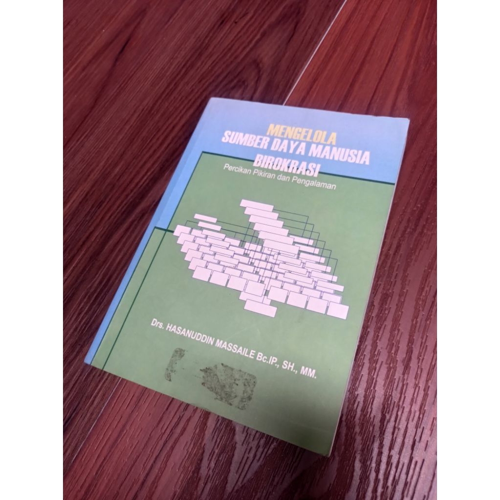 Mengelola Sumber Daya Manusia BirokrasiPercikan Pikiran Dan Pengalaman   Oleh Drs.Hasanuddin Massail