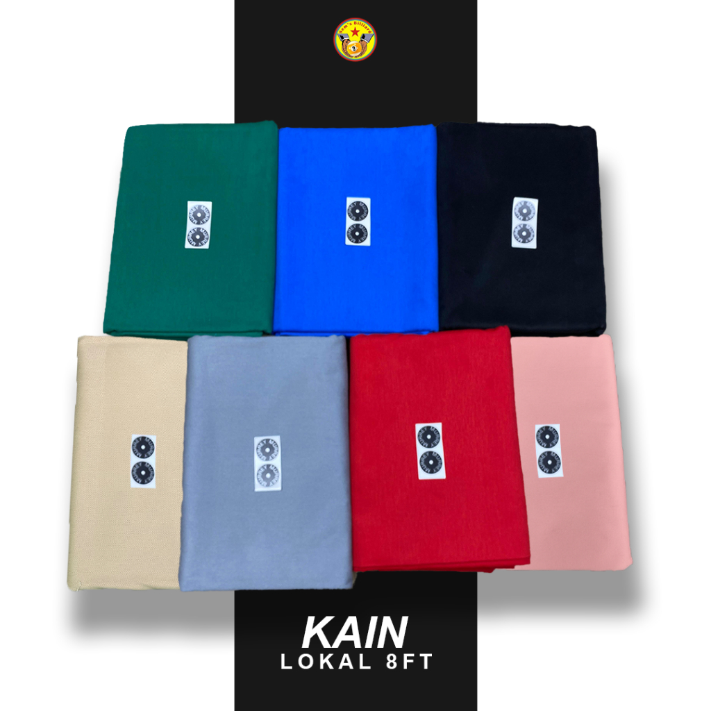 Kain Laken Meja Billiard 8 ft - kain meja biliard - laken biliard