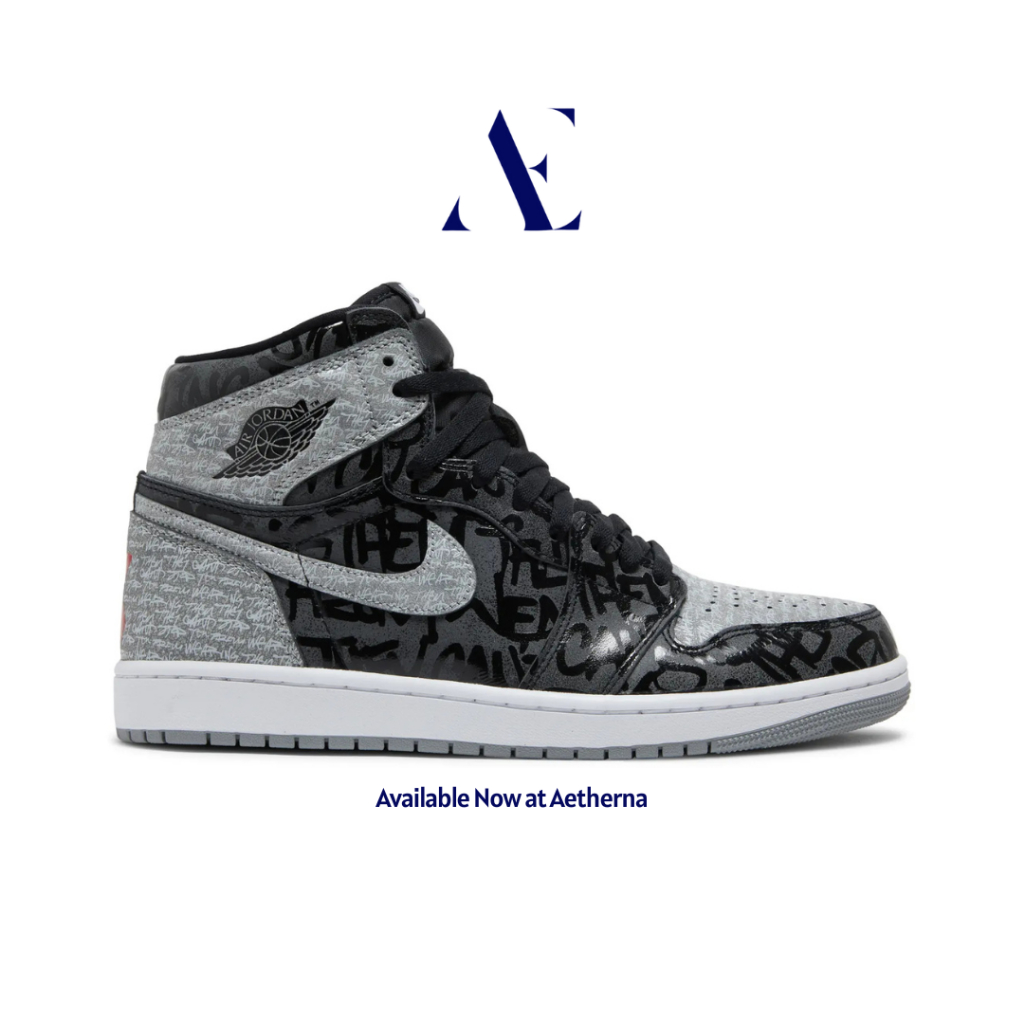 Aetherna. - Sepatu Sneakers Air Jordan 1 Retro High OG Rebellionaire Authentic