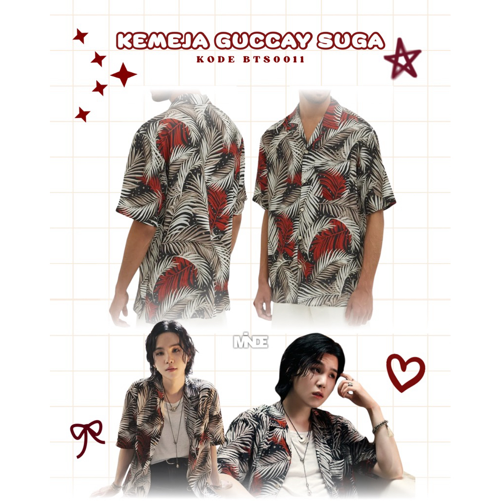BTS0011 | KEMEJA HAEGEUM SUGA AGUSTD