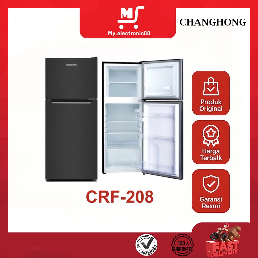 CHANGHONG KULKAS 2 PINTU CRF-208