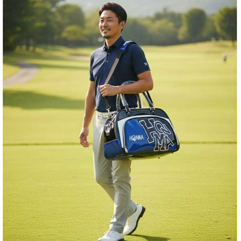 Tas Golf Honma Boston Bag Golf Honma Dancing