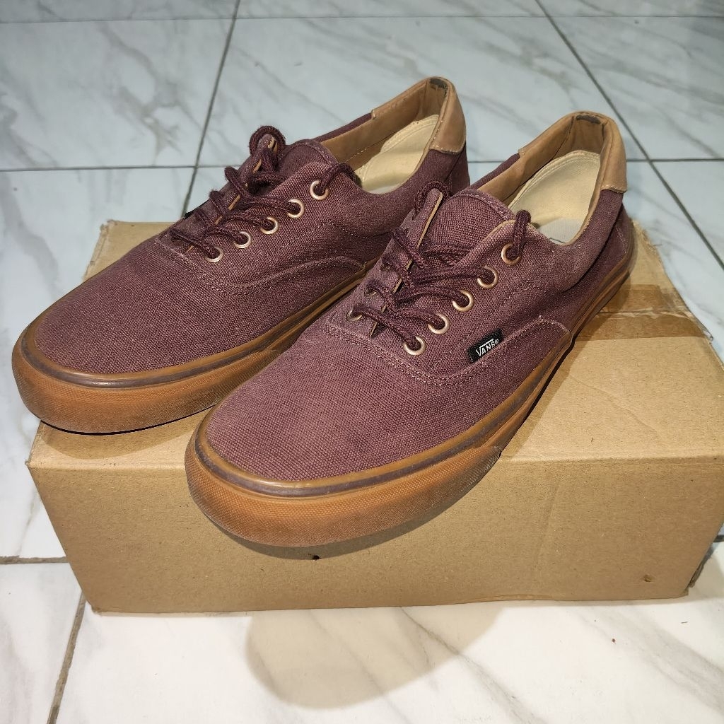 Sneaker Vans Era 59 (winetasting gum) (burgundy gum)