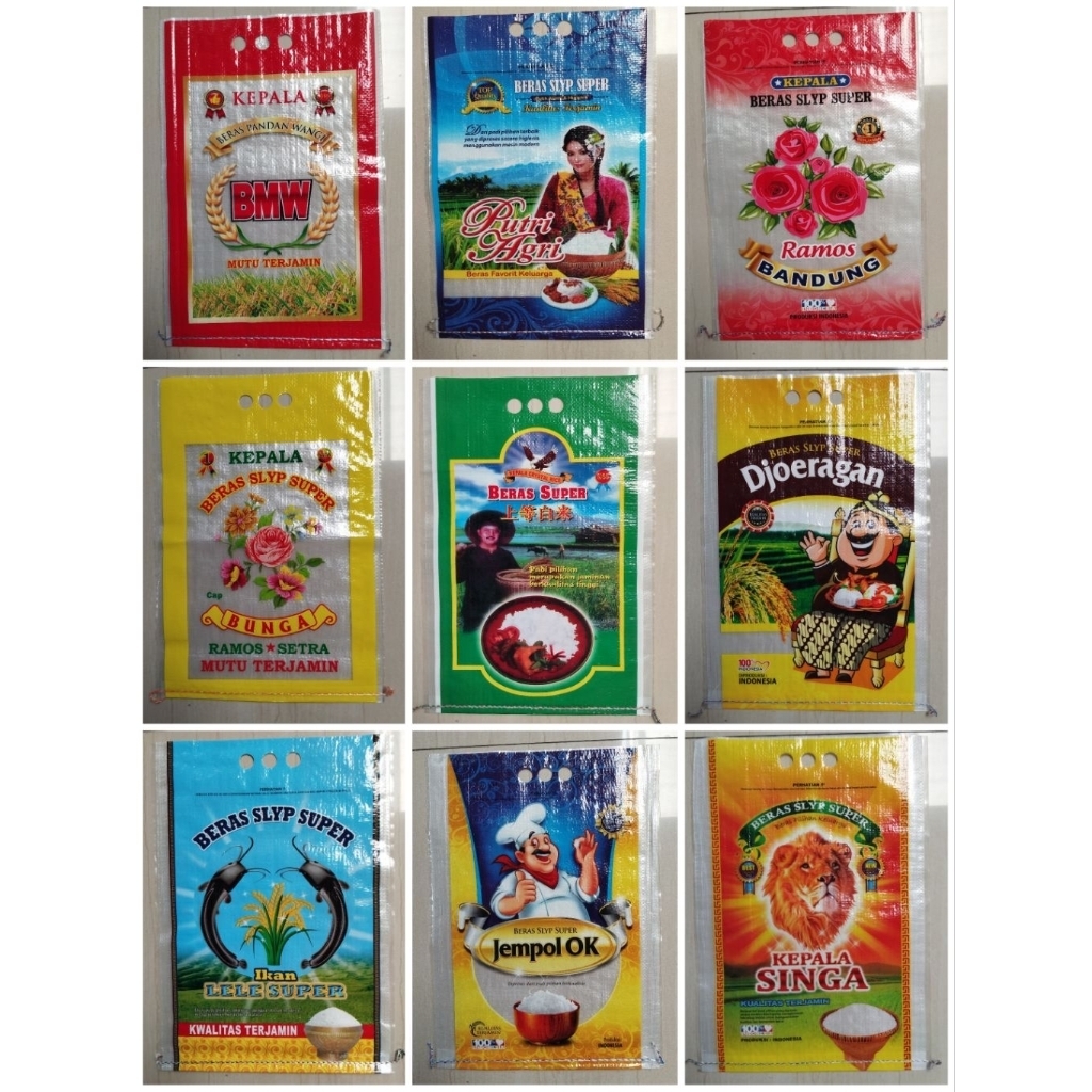 Karung Laminasi 10kg Karung Beras Super Laminasi