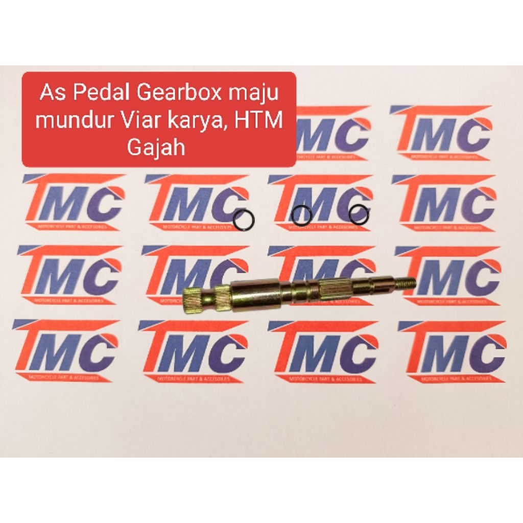 As Gearbox maju mundur motor Roda Tiga APPKTM VIAR HTM.