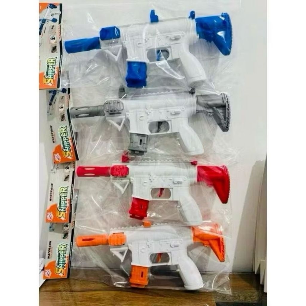 Mainan Tembakan Anak Sniper Gun Plastik – Senjata Mainan Warna Warni