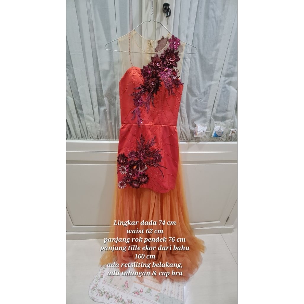 Dress Gaun Sweet seventeen Photoshoot size S