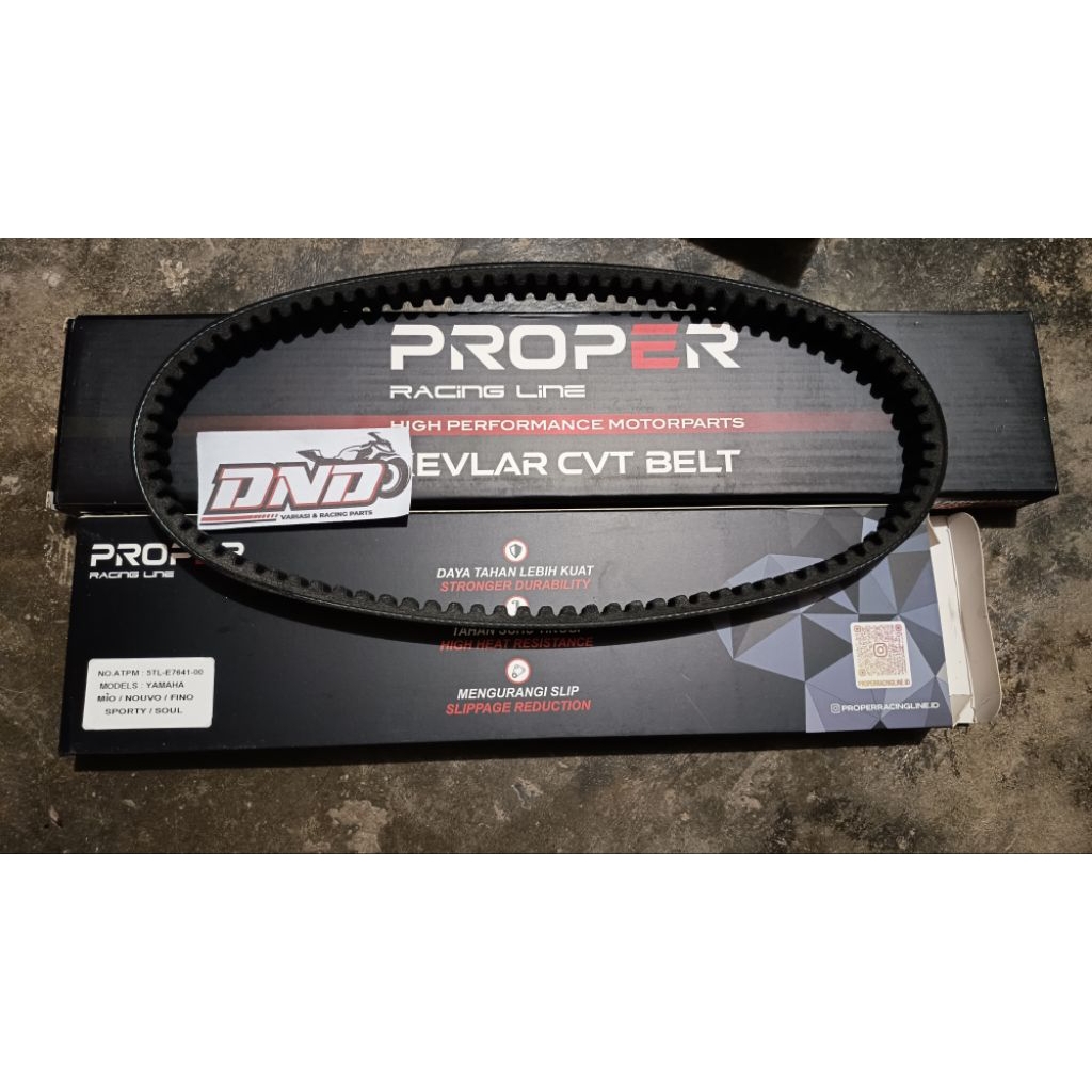 PROPER Vanbelt proper mio 5TL/Vanbelt mio sporty vanbelt mio soul/Vanbelt proper racing line mio 5TL