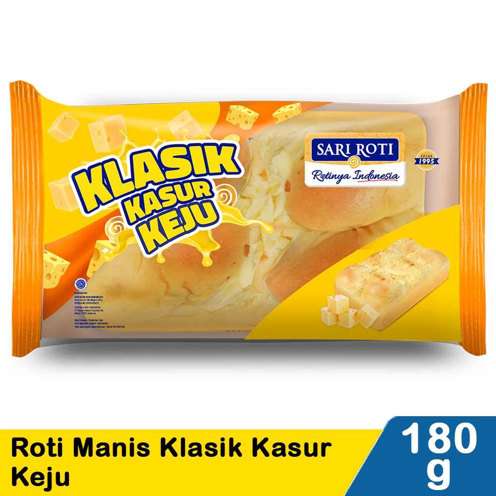 

Roti Kasur Keju Fresh Sari Roti – Roti Lembut, Isi Keju, Bikin Nagih