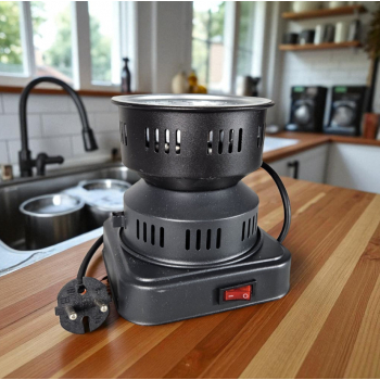 Kompor Listrik Mini Pemanas Arang Hookah BBQ Charcoal Burner 500W