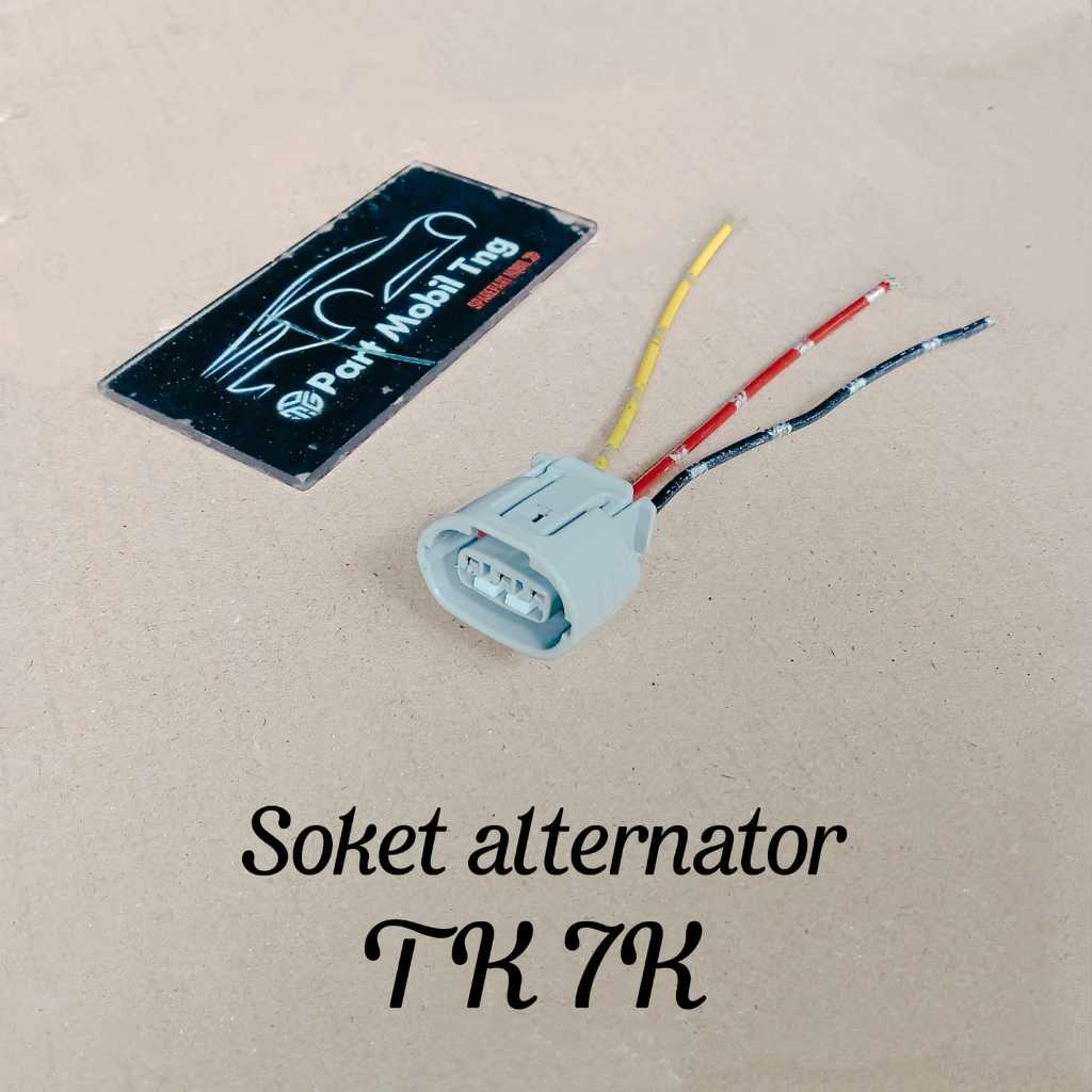 Soket Socket Alternator Kijang 7K / Kapsul / Soluna / Great