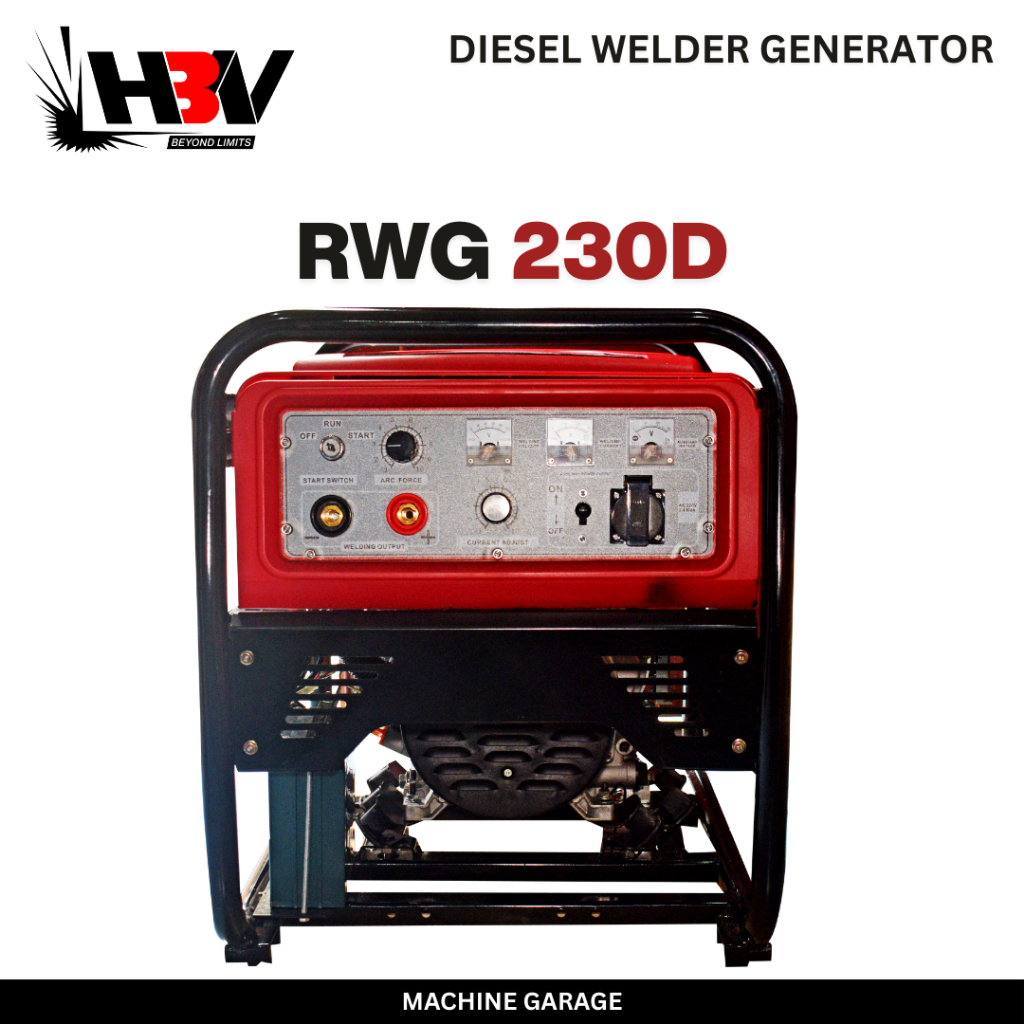 Welder Generator WG 230 D Diesel Generator Las