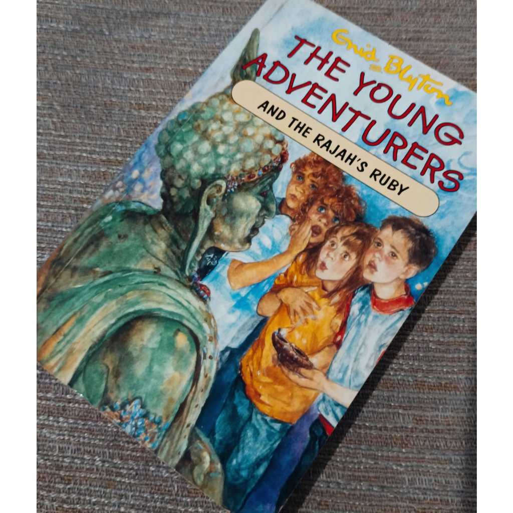 The Young Adventurers And The Rajah's Ruby - Enid Blyton Preloved