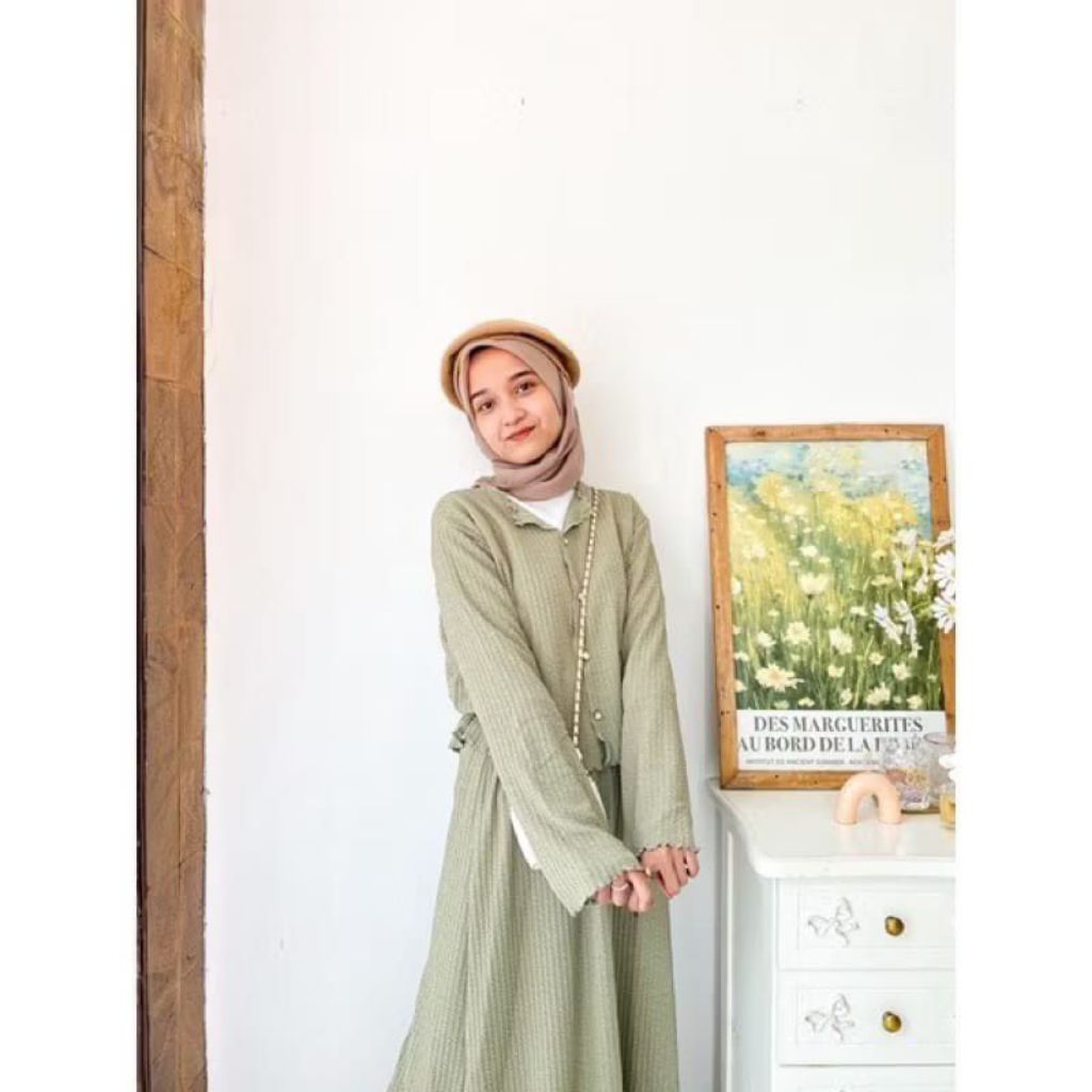 Ruby one set by kimka hijab