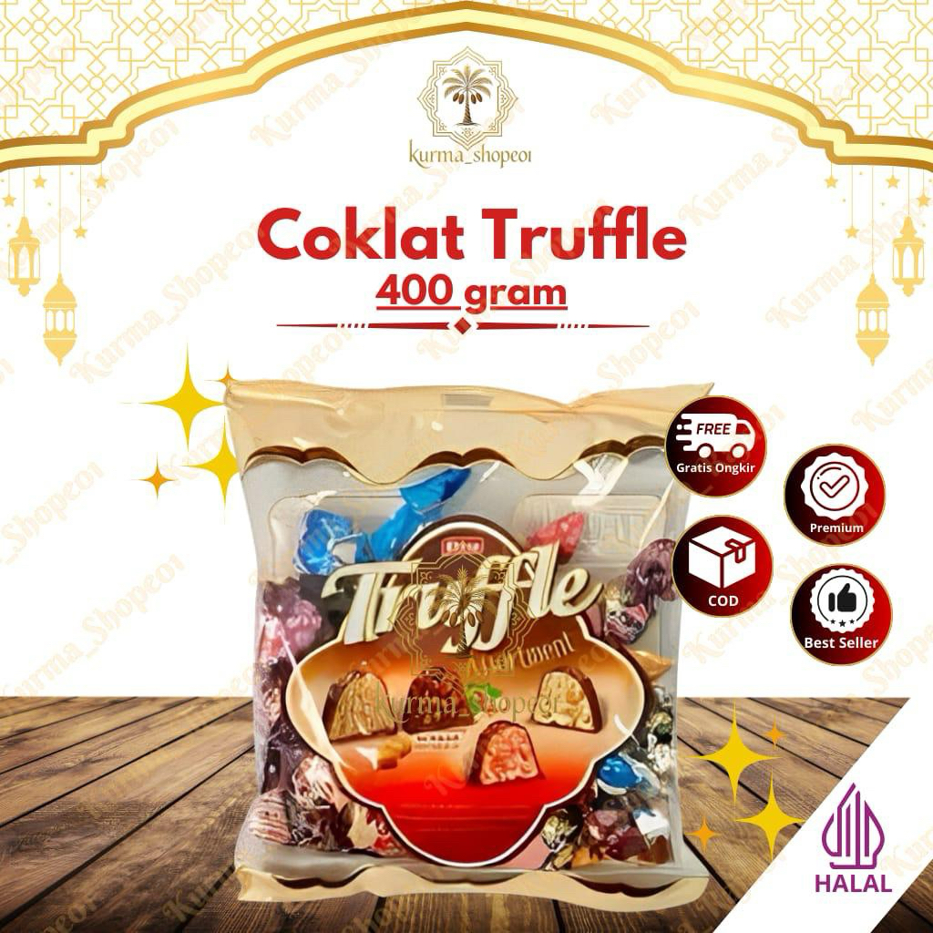 Coklat Elvan Truffle Assorment 400GR HALAL BPOM