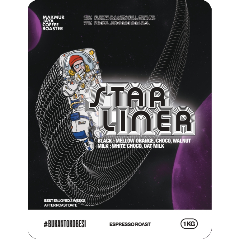 

Starliner Espresso Blend | Biji Kopi Makmur Jaya Coffee