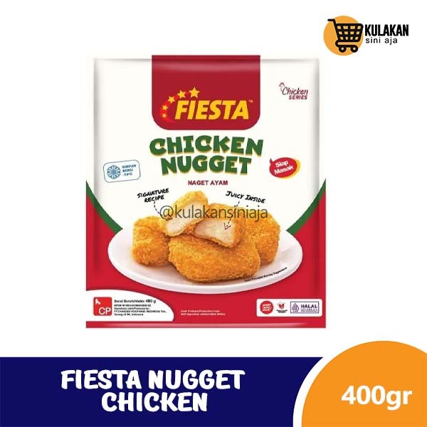 

Fiesta Nugget Chicken 400 Gram