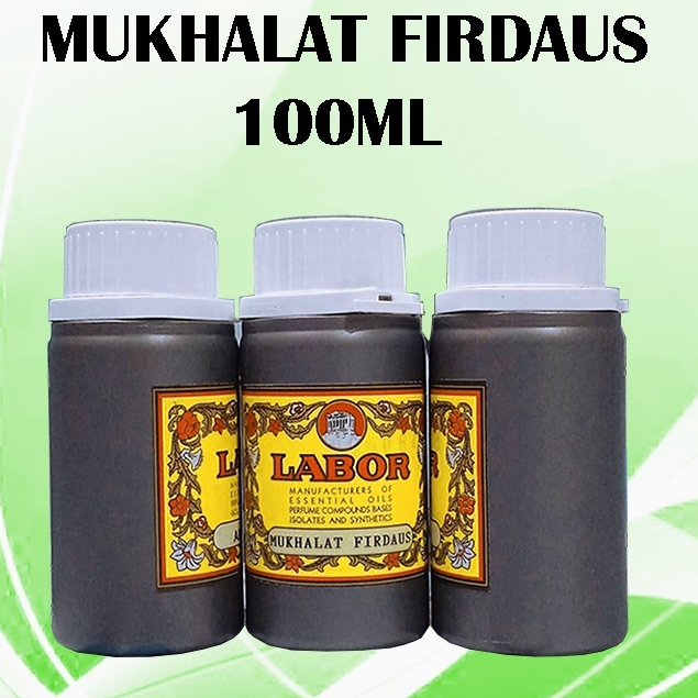 BIBIT PARFUM MUKHALAT FIRDAUS 100 ML - WANGI TAHAN LAMA -