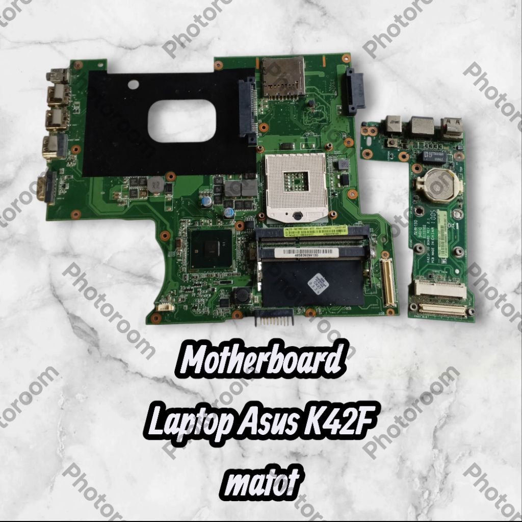 Motherboard Laptop Asus K42F Rusak bahan servis