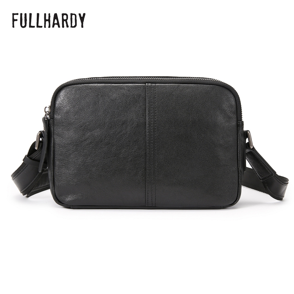 Fullhardy Matrix Shoulder Bag Tas Selempang Kulit Asli Premium