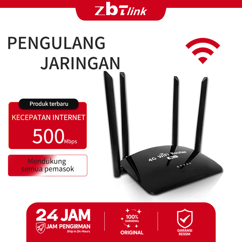ZBTlink Kartu SIM yang dapat disambungkan, antarmuka kabel LAN, router 4G, wifi