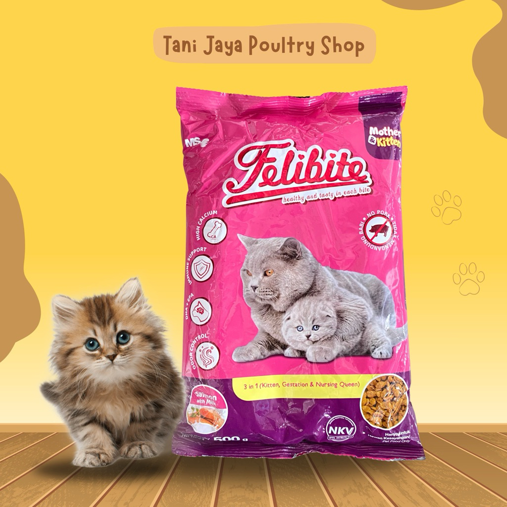 Pakan Kucing Felibite mother kitten ikan