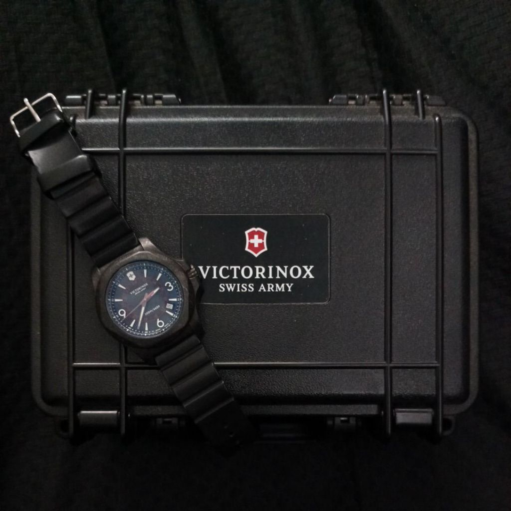 Victorinox I.N.O.X Black Carbon INOX Original Limited Edition Swiss Army Watch