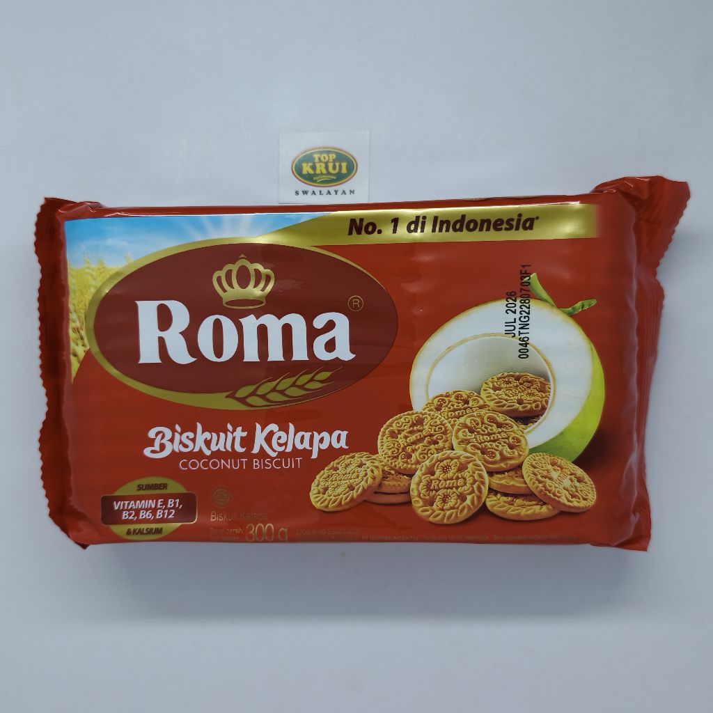Biskuit Roma Kelapa Biskuit Kelapa Roma Kelapa 300 gr