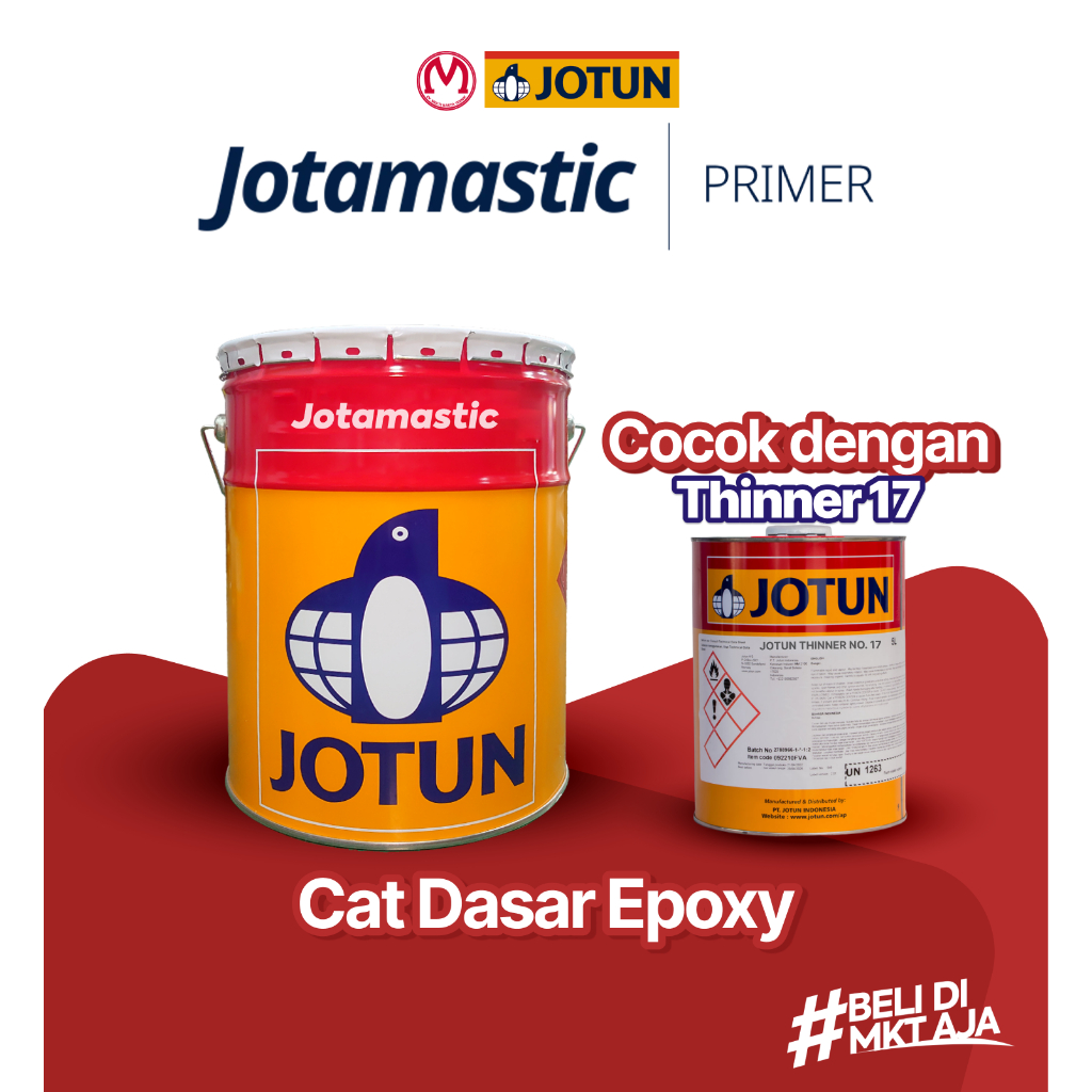 Jotun Jotamastic 80 85 90 Epoxy Primer Protective Coating Anti Korosi Karat untuk Besi dan Beton