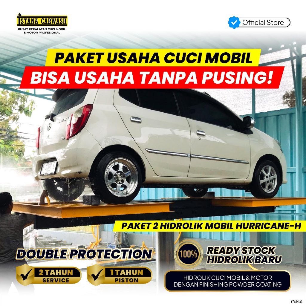 Paket Alat Cuci Steam Motor Hidrolik “2 Hidrolik” MBH-201 IKAME