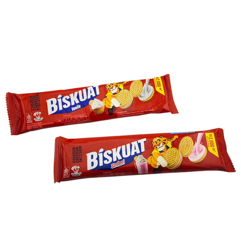 Biskuat Sandwich Cream - Netto 35 gr