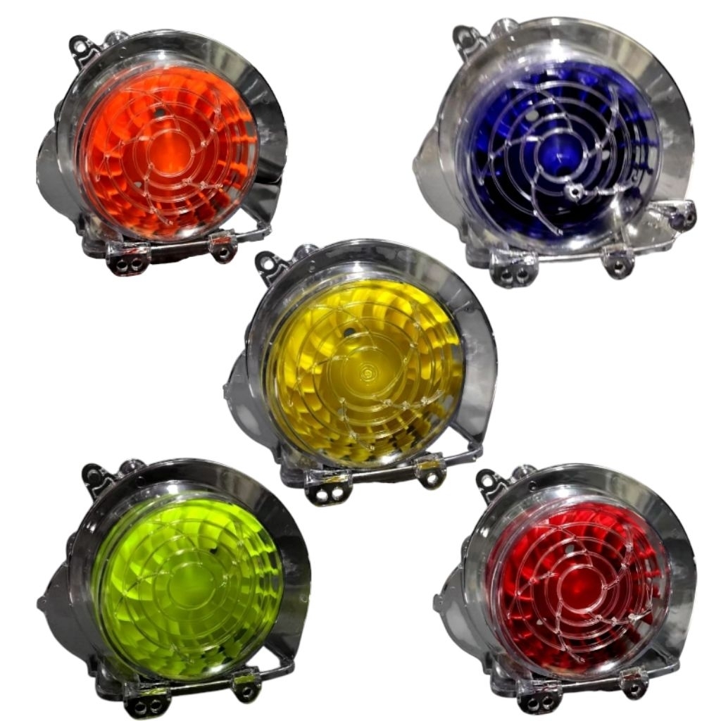 Cover Transparan Kipas Warna Magnit Beat2016-2019 Beat Fi Karbu Scopy