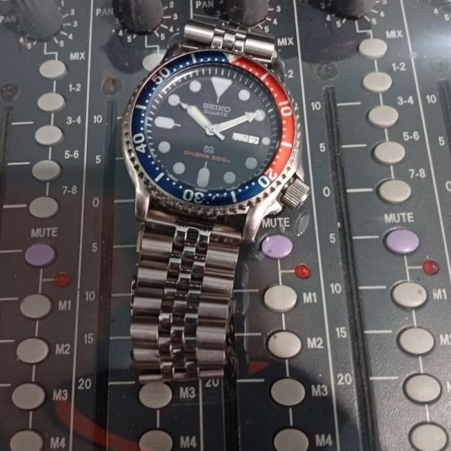 Original JDM SEIKO JAPAN PEPSI QUARTZ