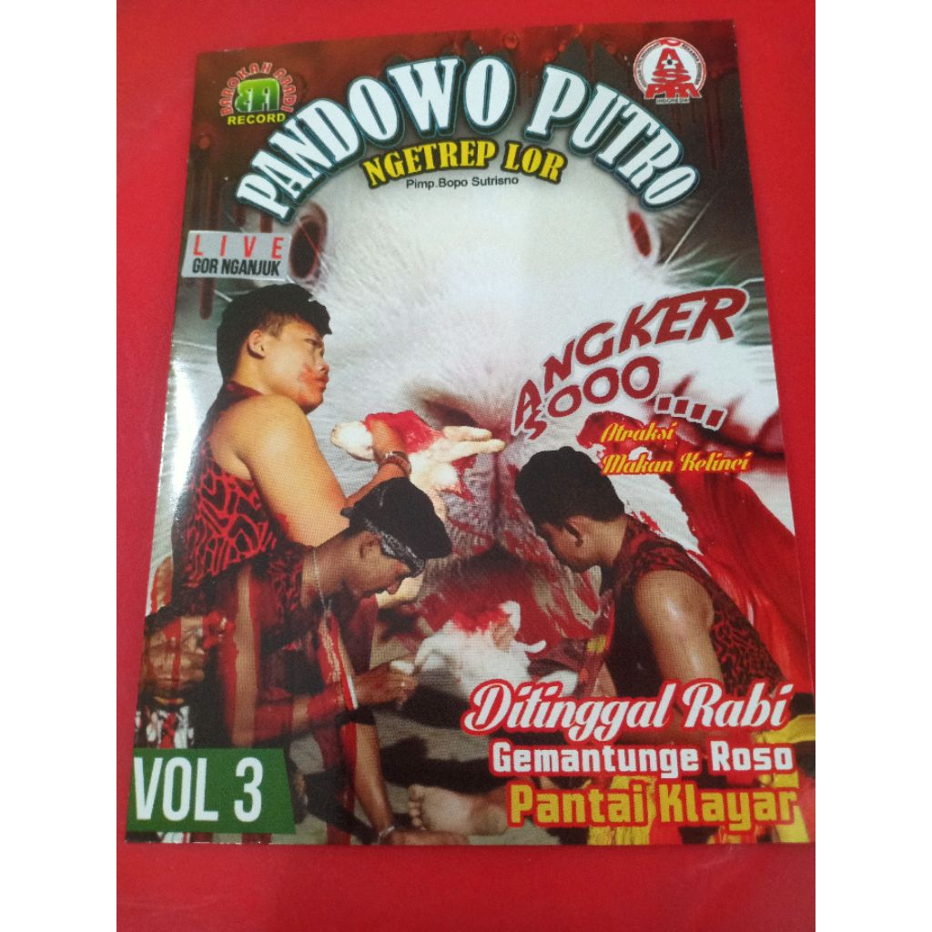 VCD JARANAN PANDOWO PUTRO VOL 3