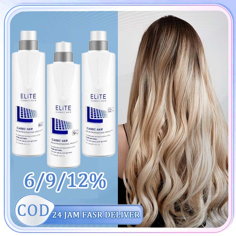 1000ml Developer Oxydant Cream Peroxide Bahan Cat Rambut Toning Emulsi Hidrogen Peroksida