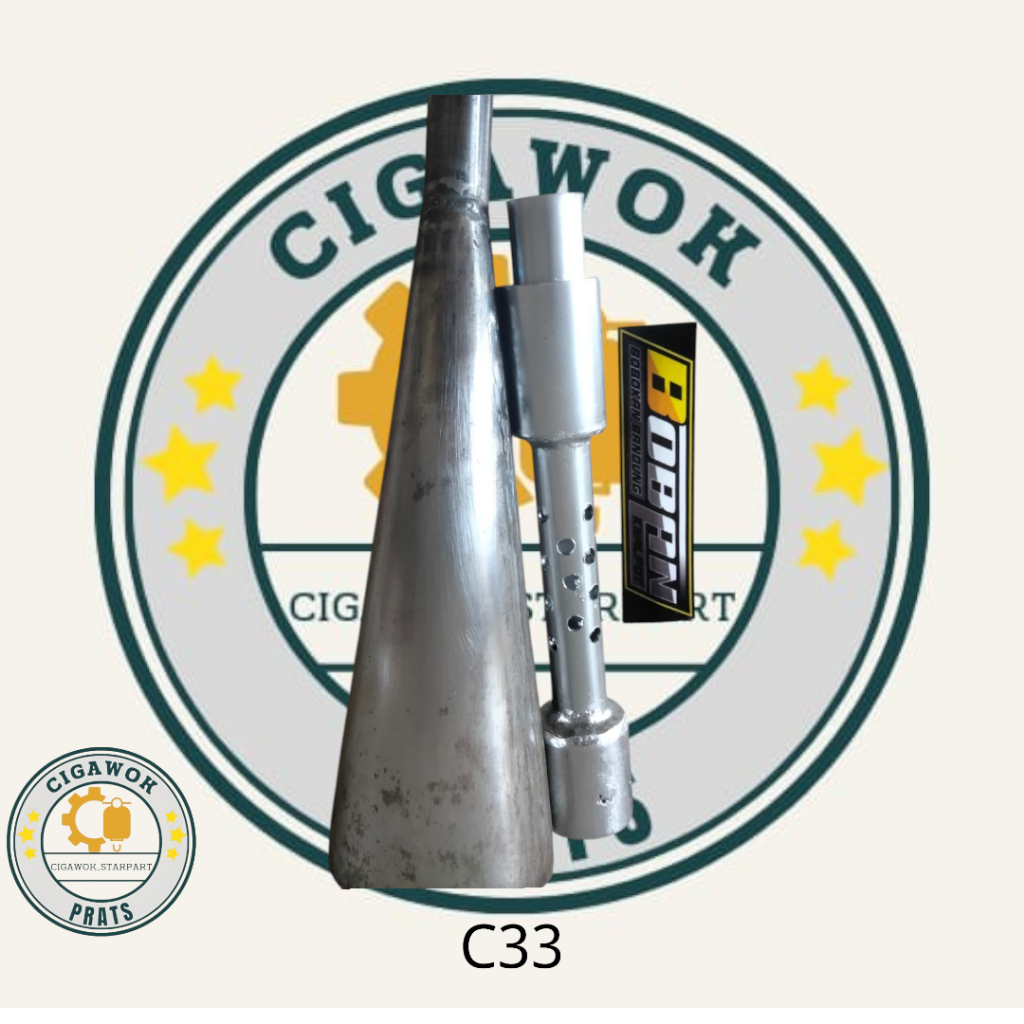 saringan kerucut knalpot rx king boban c33 altech grt