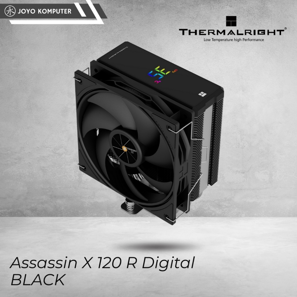 Thermalright Assassin X 120 R Digital Black – CPU Cooler 120mm