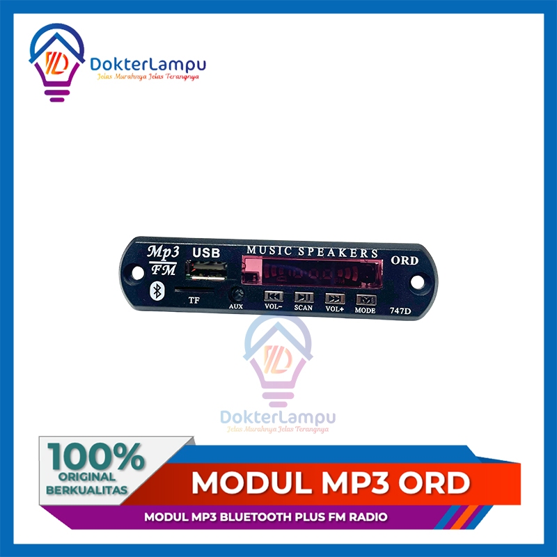 Modul USB MP3 FM Radio bluetooth KUALITAS BAGUS