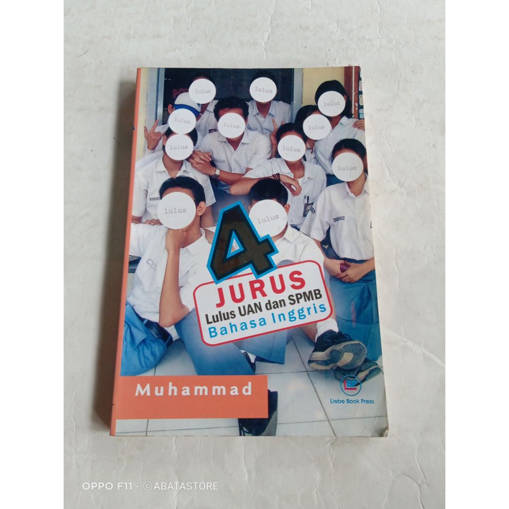BUKU 4 JURUS LULUS UAN DAN SPMB BAHASA INGGRIS MUHAMMAD
