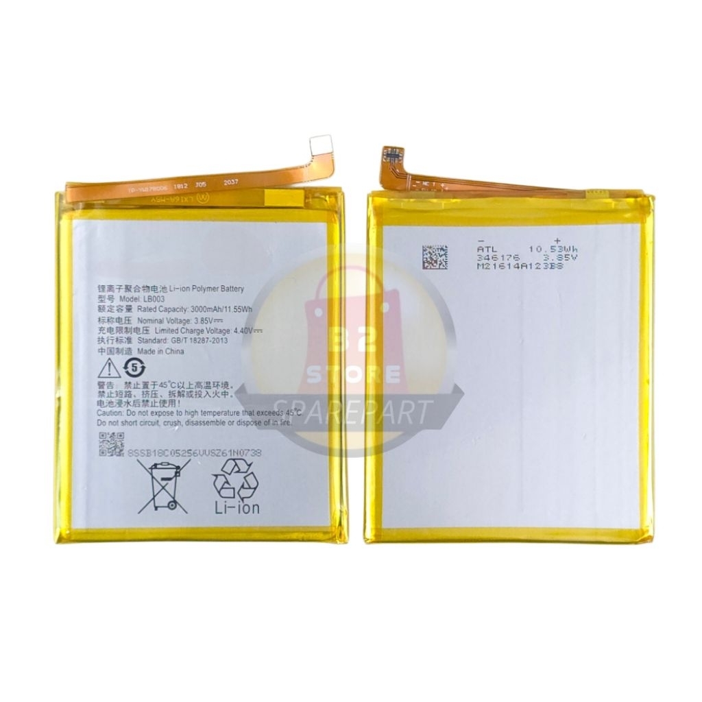 BATERAI LB003 COMPATIBLE UNTUK LNV K5 K350T BATTERY ORIGINAL QUALITY