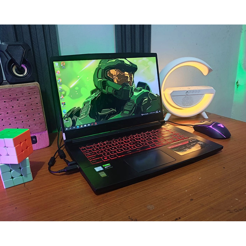 Laptop Gaming MSI GF63 Thin Core i5 9300H GTX 1650 8/512 GB