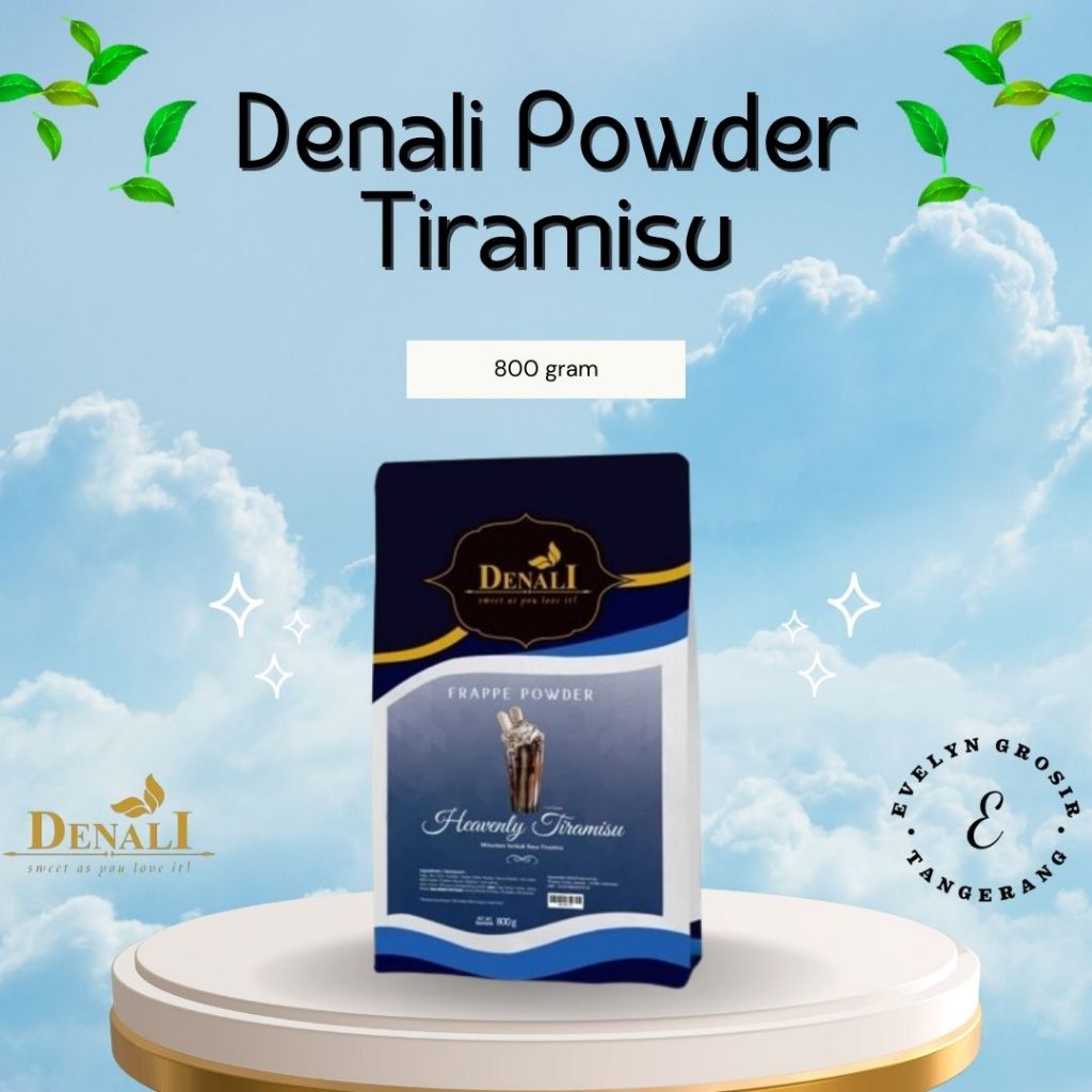 

DENALI BUBUK TIRAMISU | POWDER 800 gr