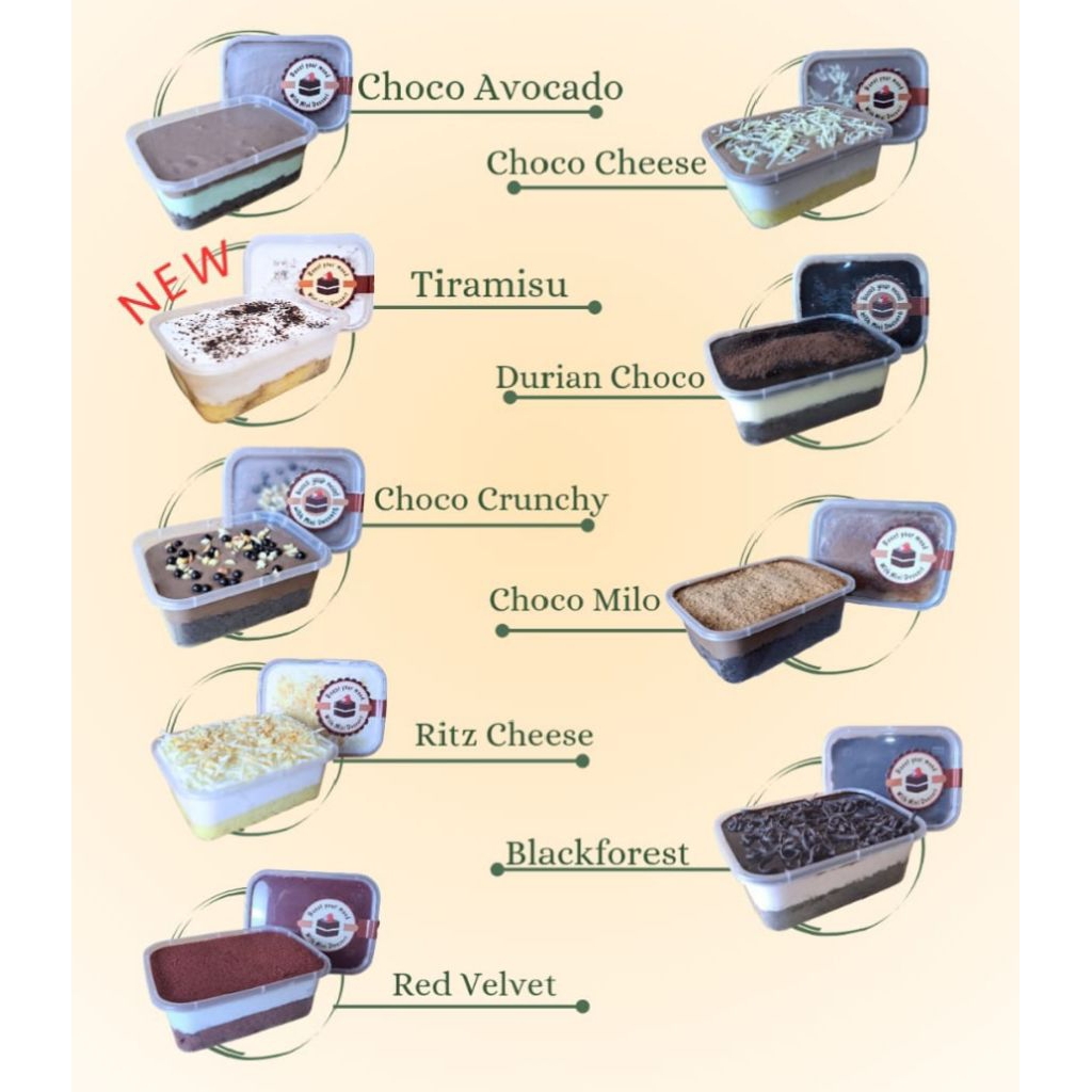 MINI DESSERT / KUE ULANG TAHUN