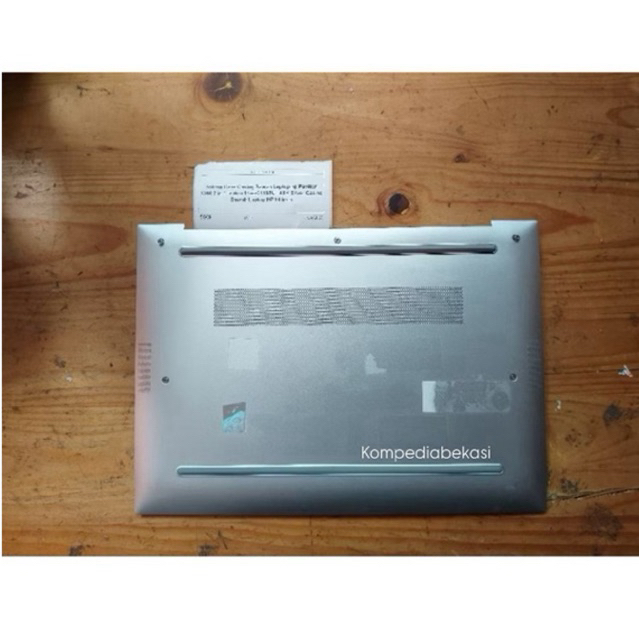 Casing Bawah Bottom Case Laptop Hp Pavilion X360 2 in 1 Laptop 14-Ek0118Tu 14EK Silver Second Origin