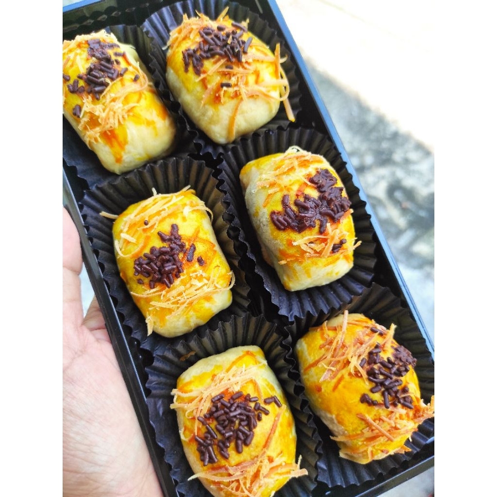 Bolen pisang isian coklat @1 box