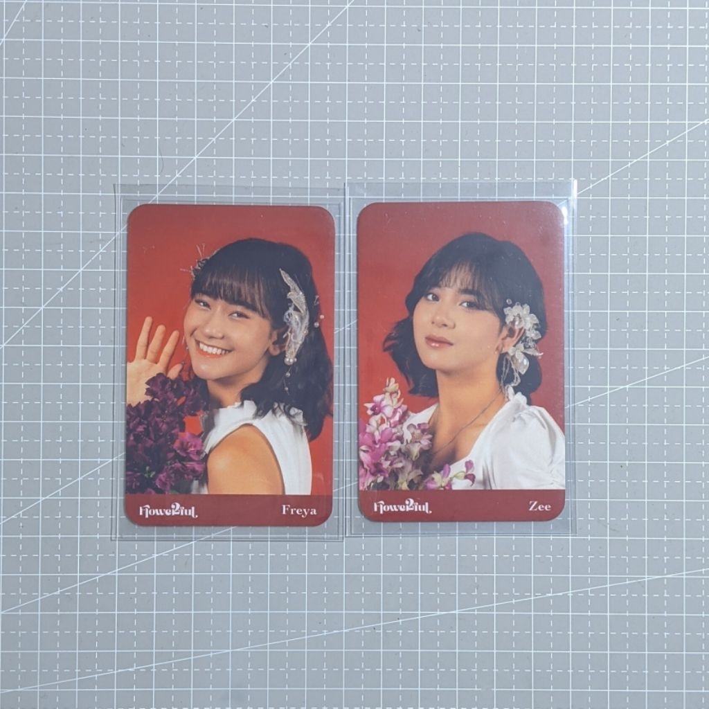 Photocard Zee, Freya Flowerful JKT48